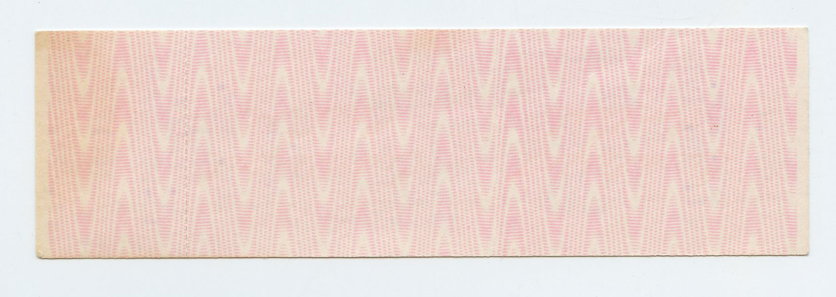 Balcones Fault Ticket Vintage 1978 Oct 20 Austin TX 