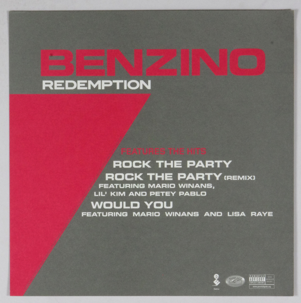 Benzino Poster Flat 2003 Redemption Album Promotion 12 x 12