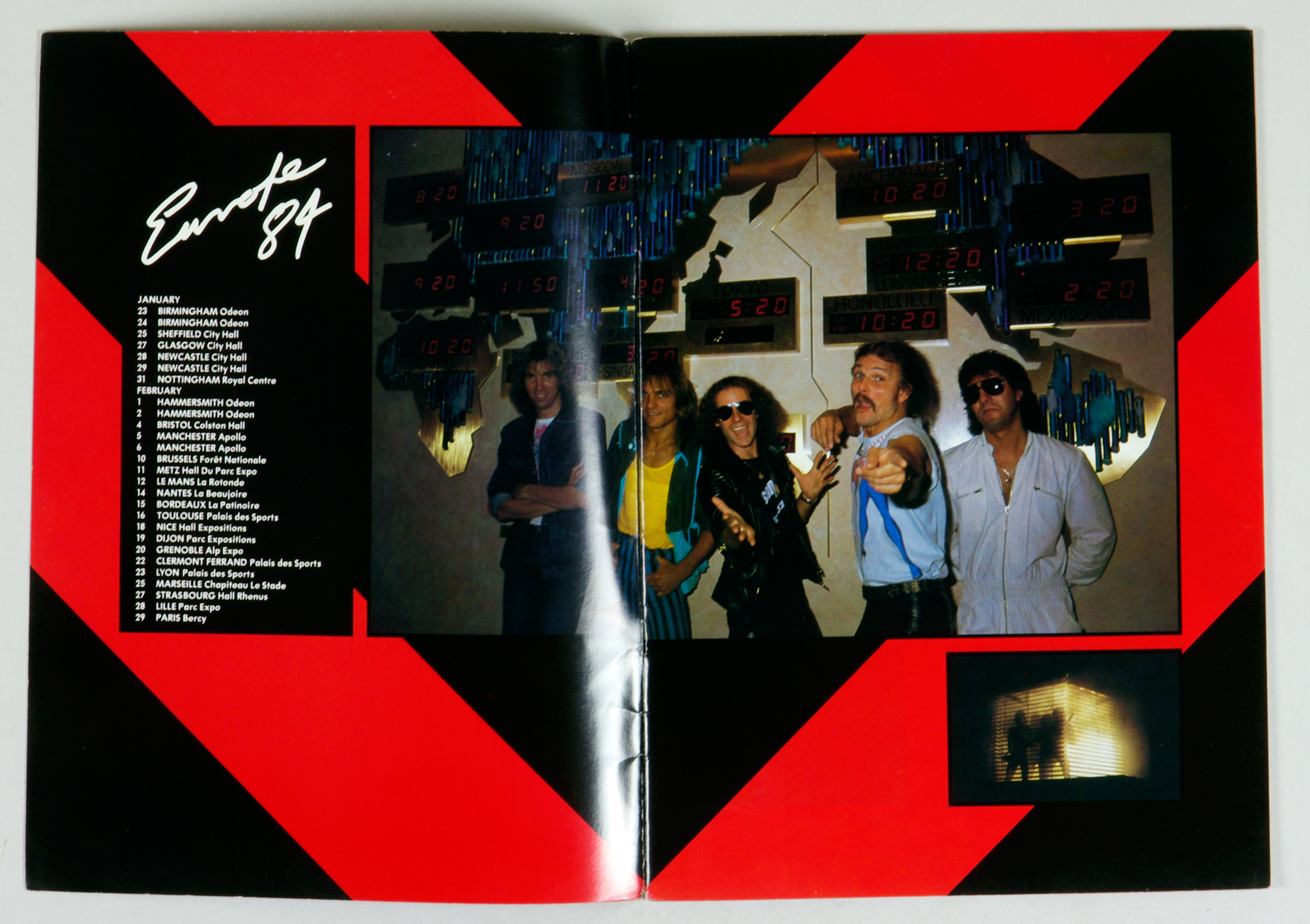 Scorpions Program Book 1984 World Tour 