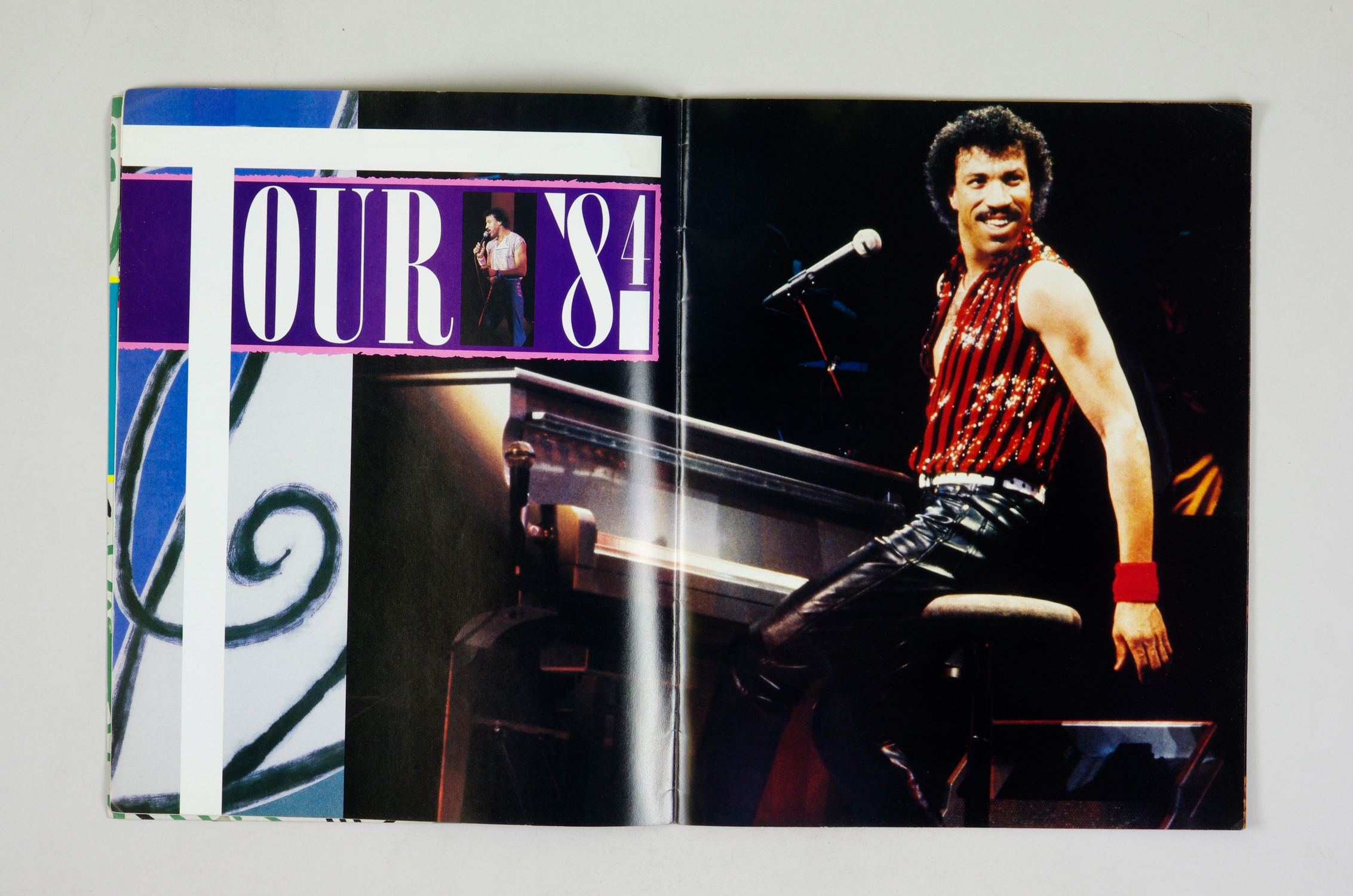 Lionel Richie 1984 Tour Program Book