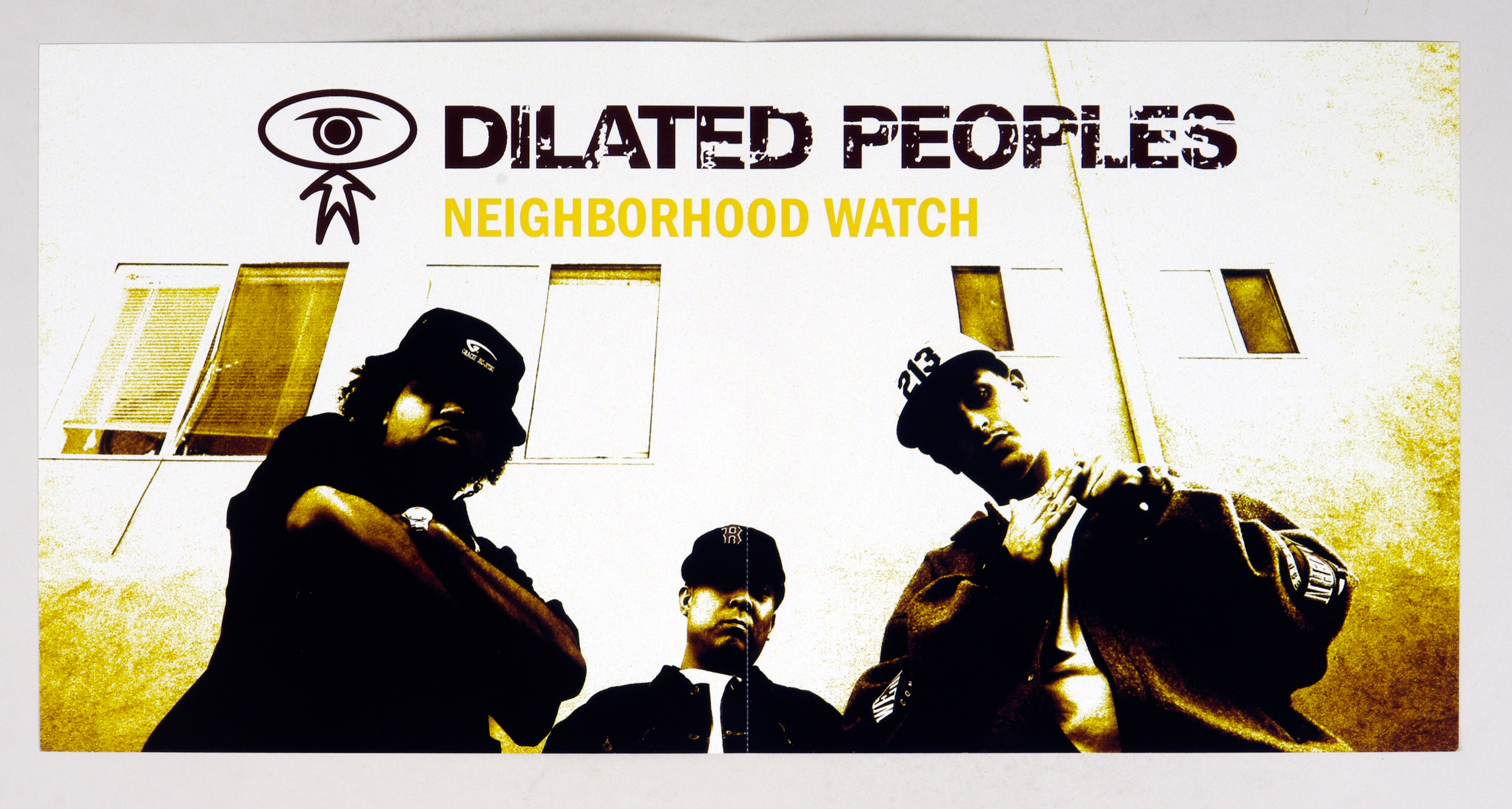 Dilated Peoples Poster Flat 2003 Neighborhood Watch Album Promotion 12 x 12