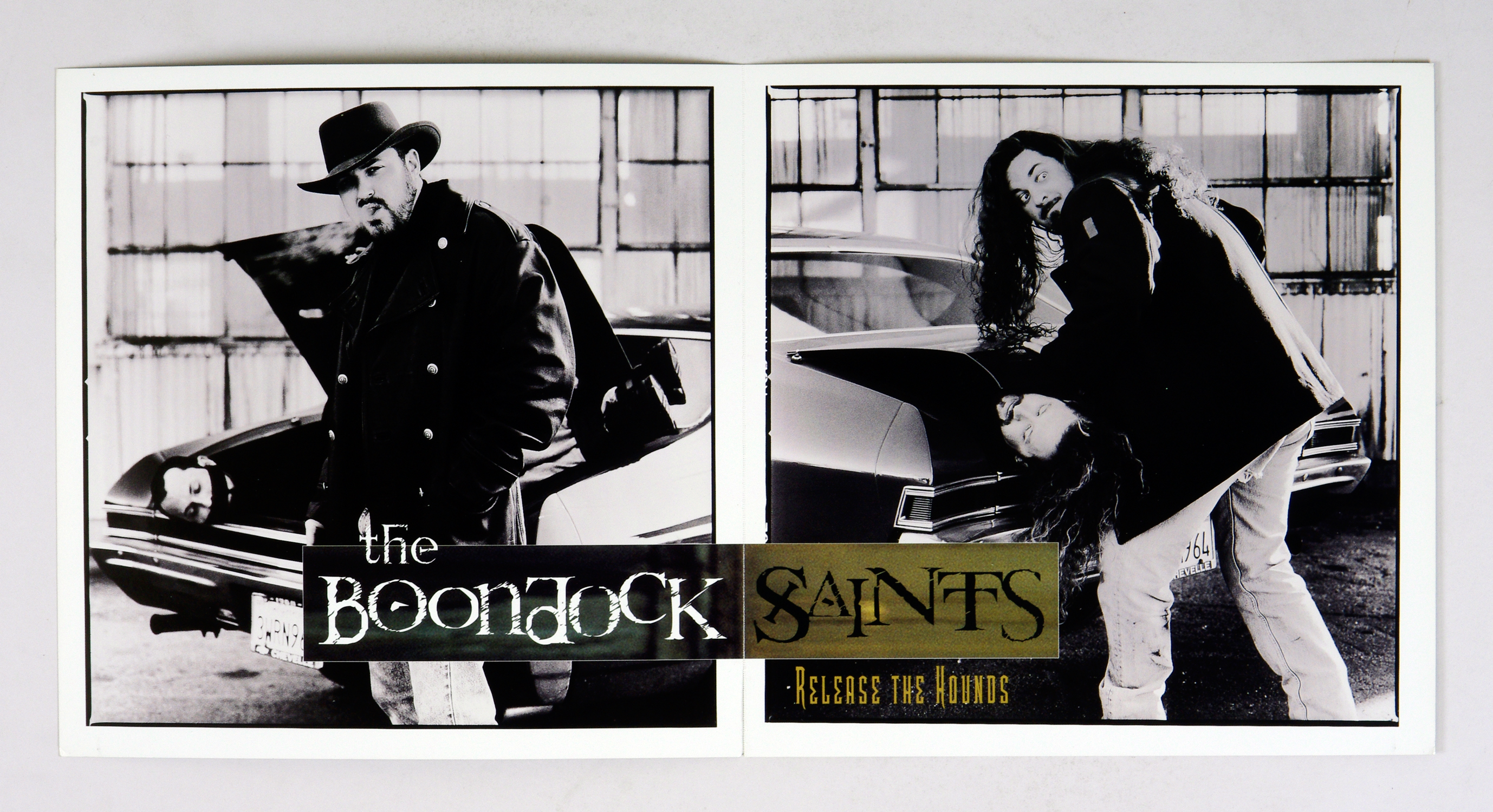 The Boondock Saints Poster Flat 2002 Release the Hounds Album Promotion 12 x 12 