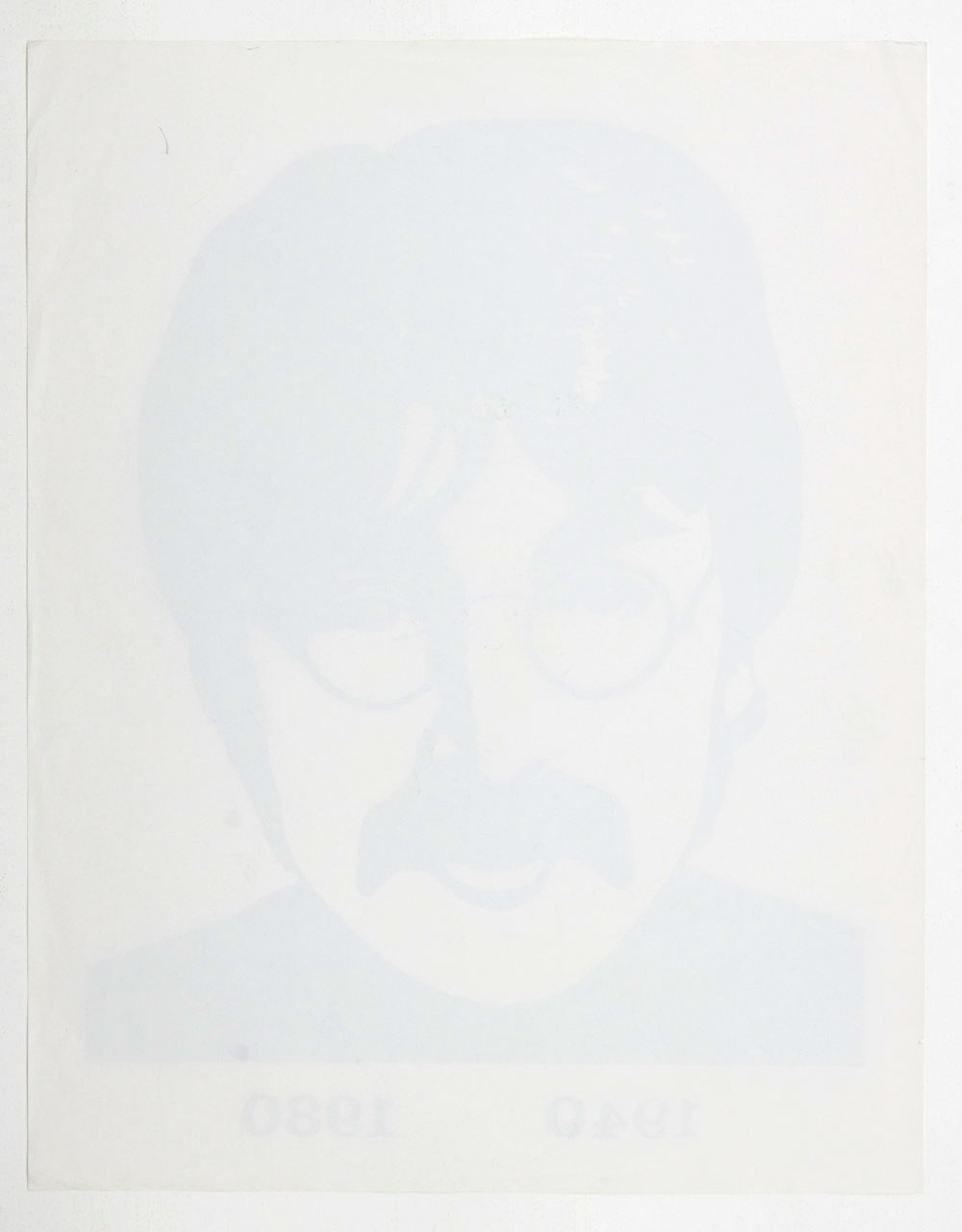John Lennon Poster 1940 - 1980 17.5 x 22.5