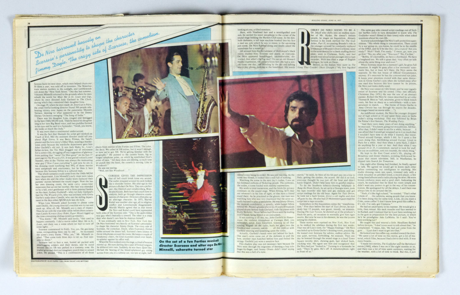 Rolling Stone Magazine Back Issue 1977 Aug 11 No. 241 Robert De Niro