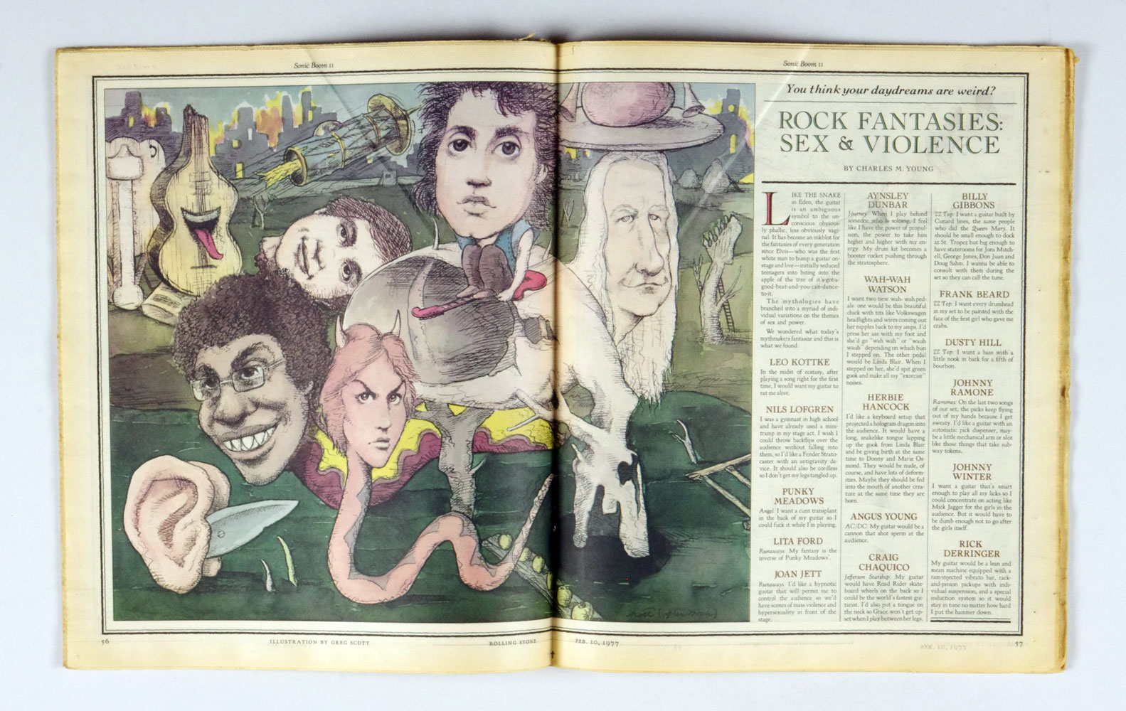 Rolling Stone Magazine Back Issue 1977 Feb 10 No. 232 Peter Frampton 