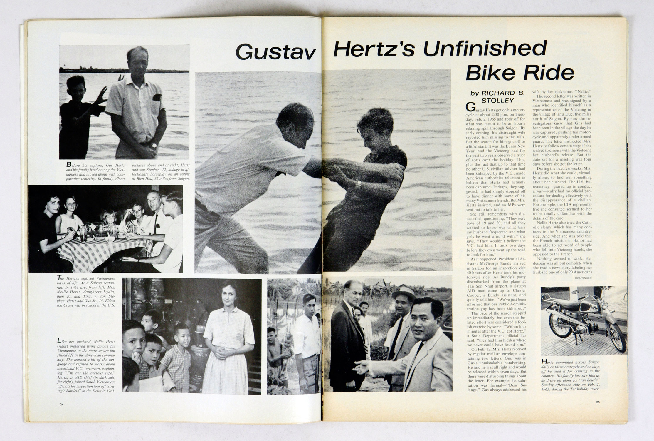 LIFE Magazine Back Issue 1967 July 21 To Free Gus Hertz from the Vietcong Launch