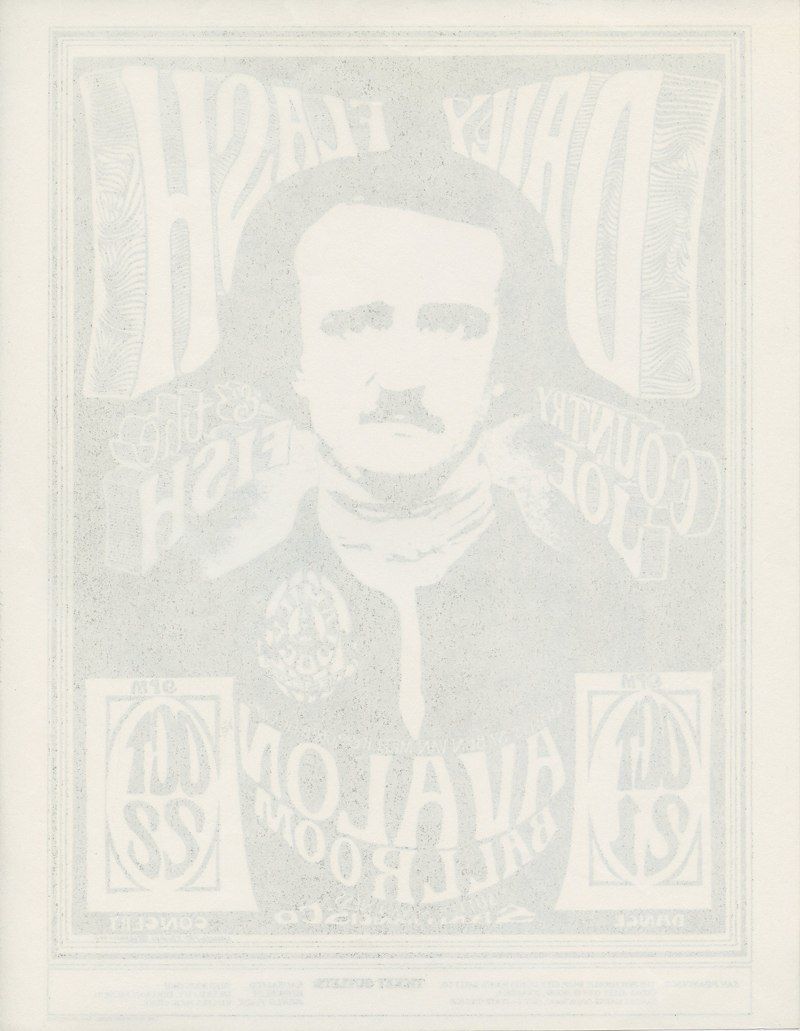 FD  31 Handbill Country Joe and the Fish  1966 Oct 21 