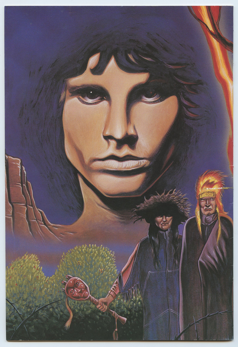 The Doors featuring Jim Morrison Rock Fantasy Comic J.M.1,  