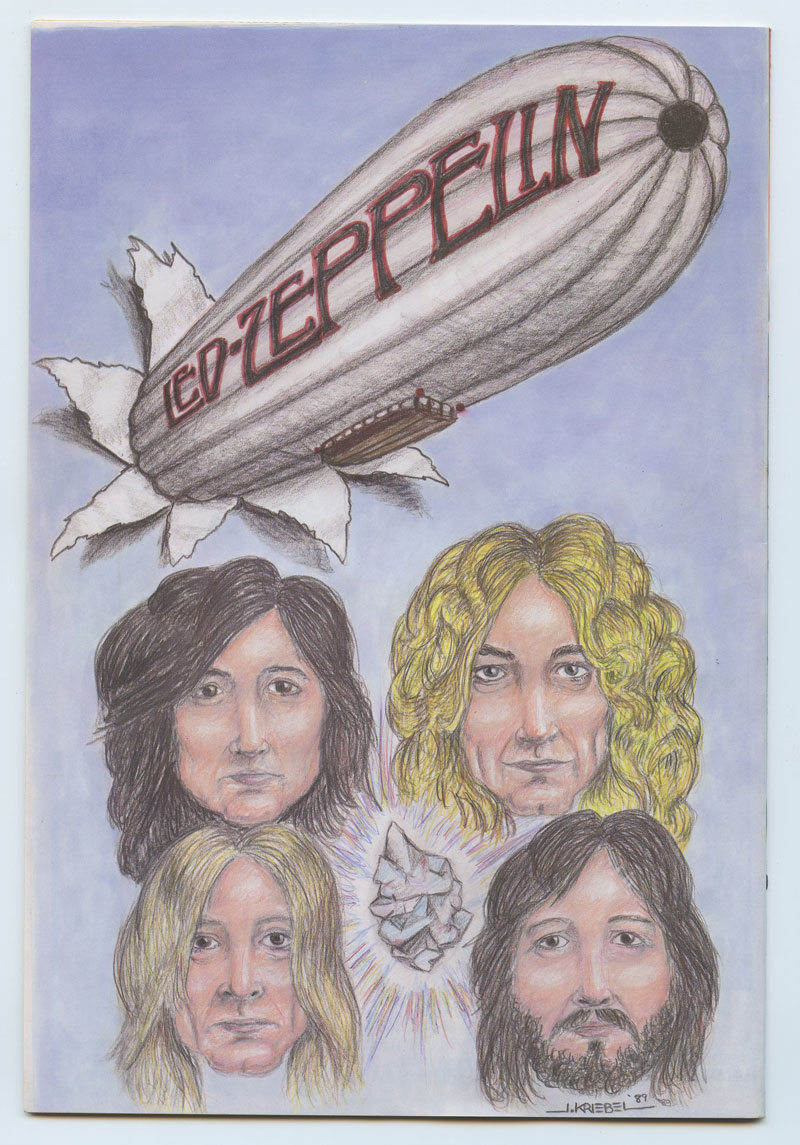 Led Zeppelin Rock Fantasy Comic  Vol. 4 1990 Feb