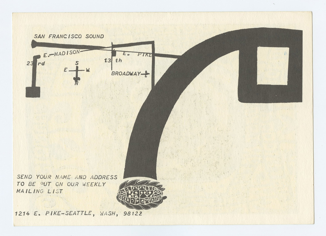 San Francisco Sound Postcard 1967 Dec 22 West Coast Natural Gas 