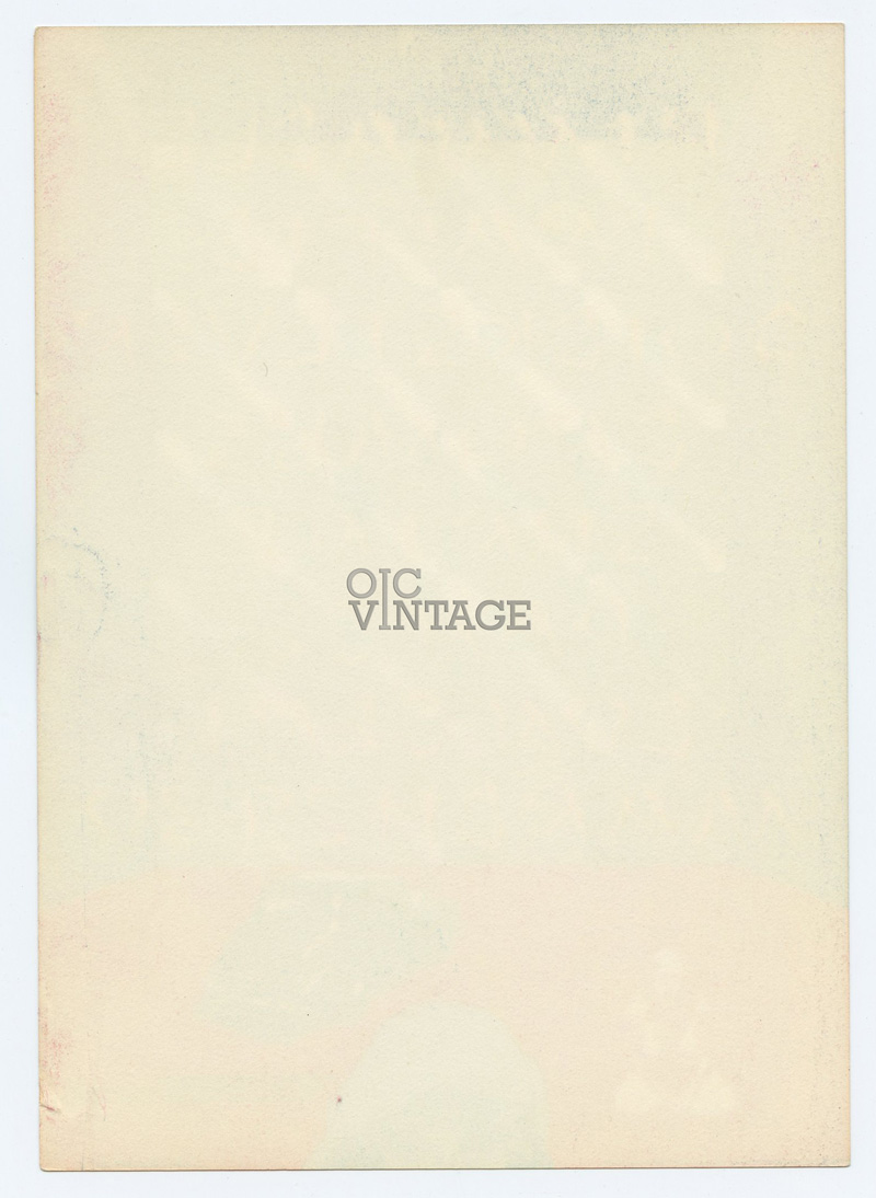 Quicksilver Messenger Service Handbill AOR 3.67 Shrine Auditorium 1968