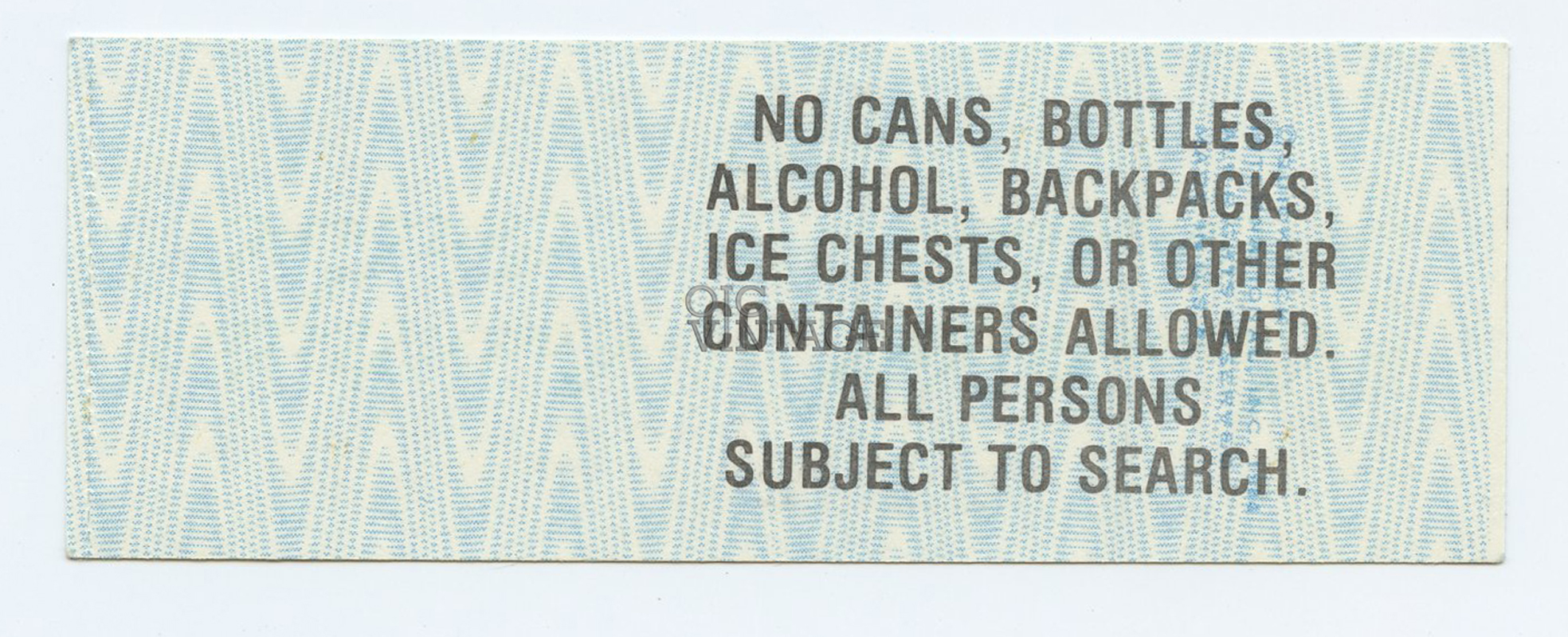 Beach Boys Ticket Vintage 1984 Aug 10 Butte College Stadium  