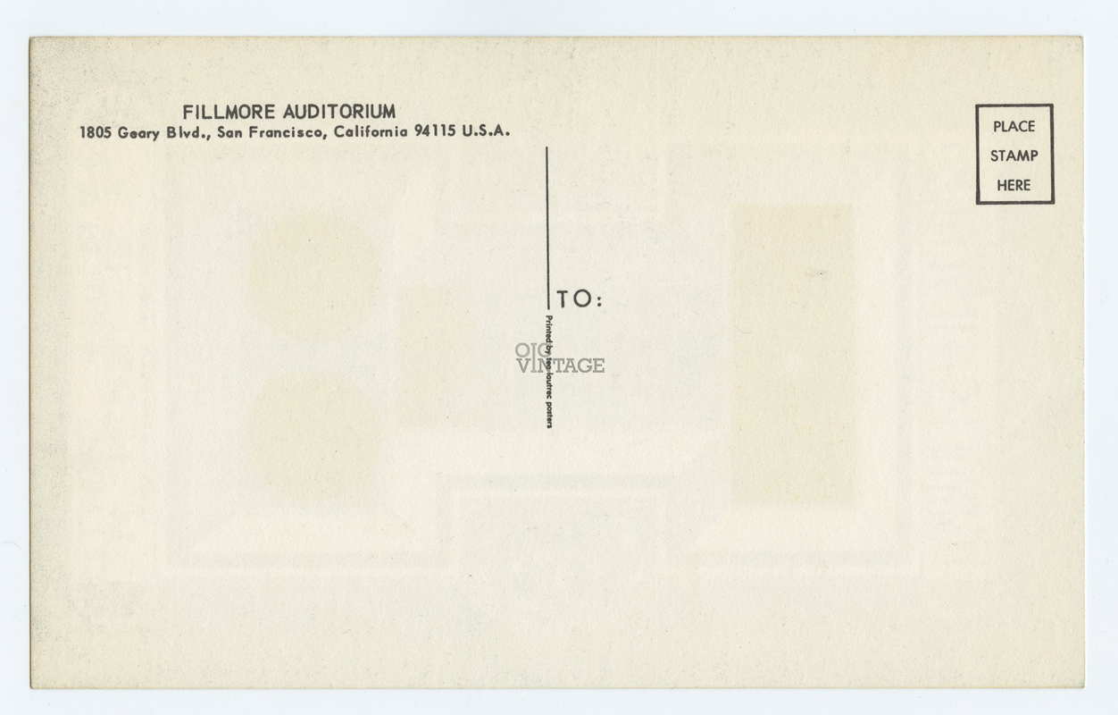 BG  97 Postcard Mother of Invention Tim Buckley 1967 Dec 14