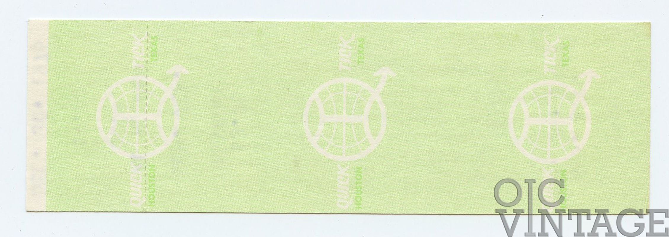 AL KOOPER Ticket Vintage 1976 Dec 30 Austin TX 