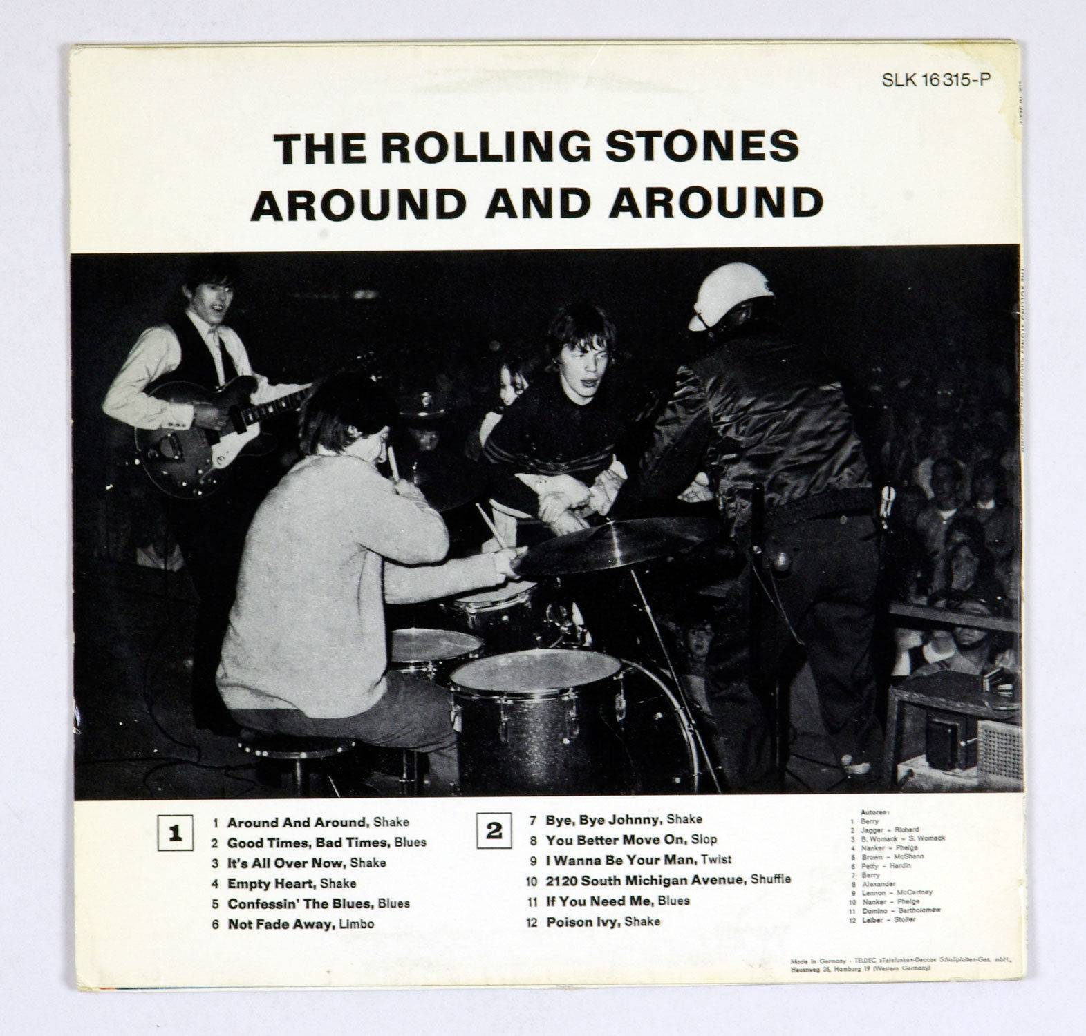 The Rolling Stones Vinyl Around and Around 1970 German pressing