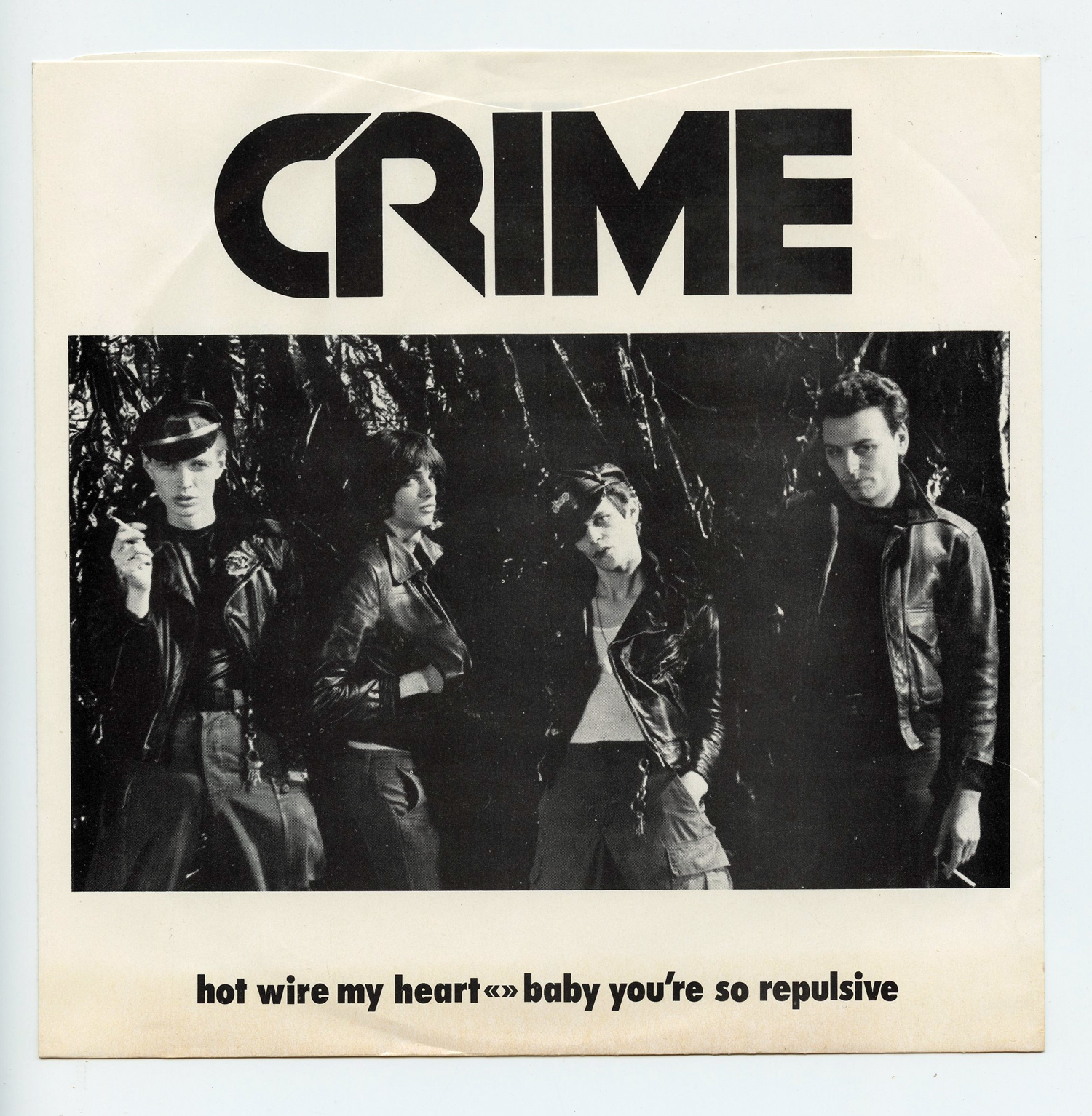 The Crime Band Vinyl 1976 Hot Wire My Heart