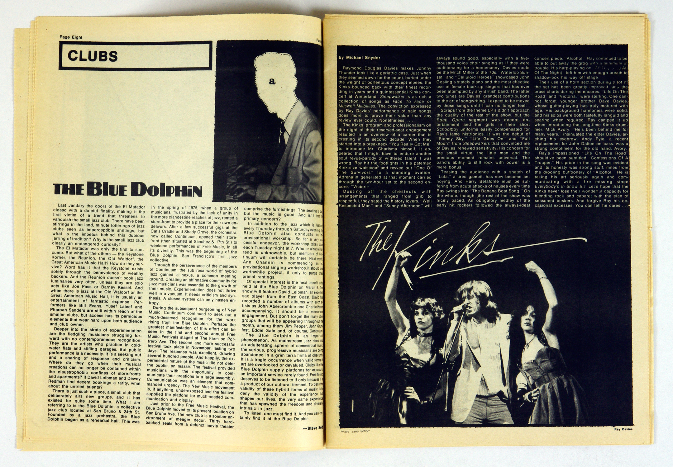 Blondie Cover Psyclone 1977 March Vintage Punk Magazine AOR 5.79
