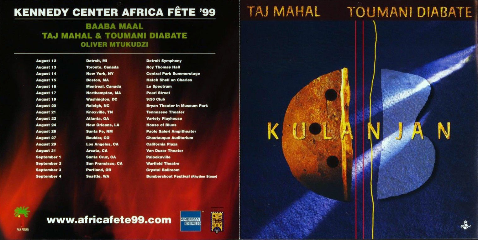 Africa Fete 99 Poster Flat 1999 New CD Album Promotion 12 x 12