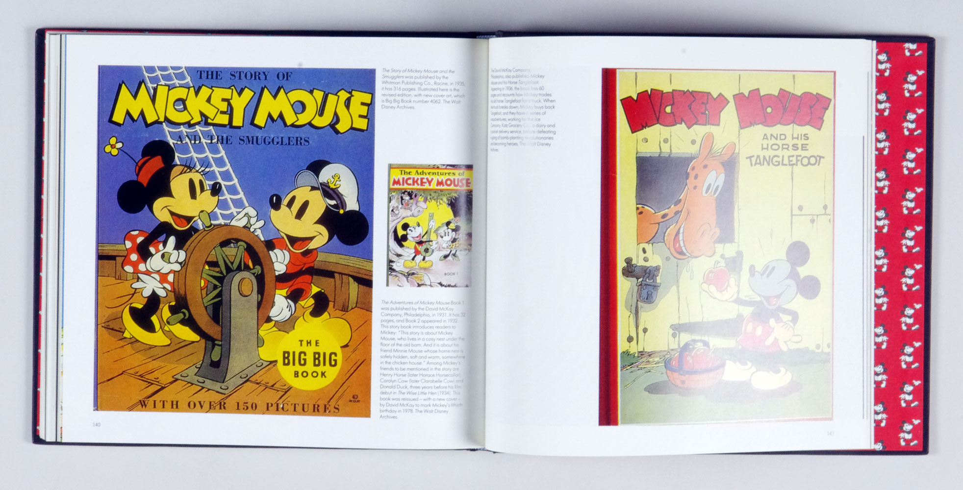 Mickey Mouse Memorabilia The Vintage Years 1928-1938 Hard Cover w/ Dust Jacket