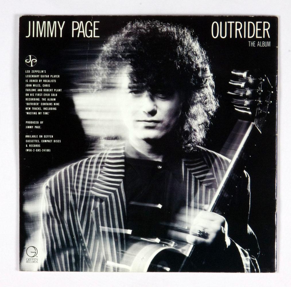 Jimmy Page 1988 OUTRIDER Tour Program Book