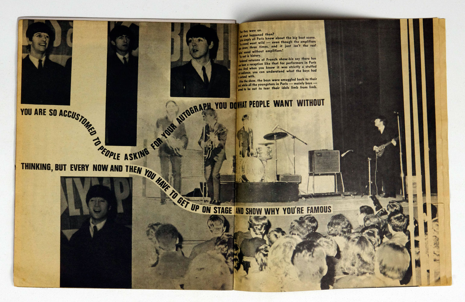 The Beatles Magazine 1963 Sweden France