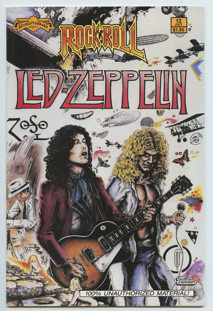 LED ZEPPELIN Rock N' Roll Comic 1990 July