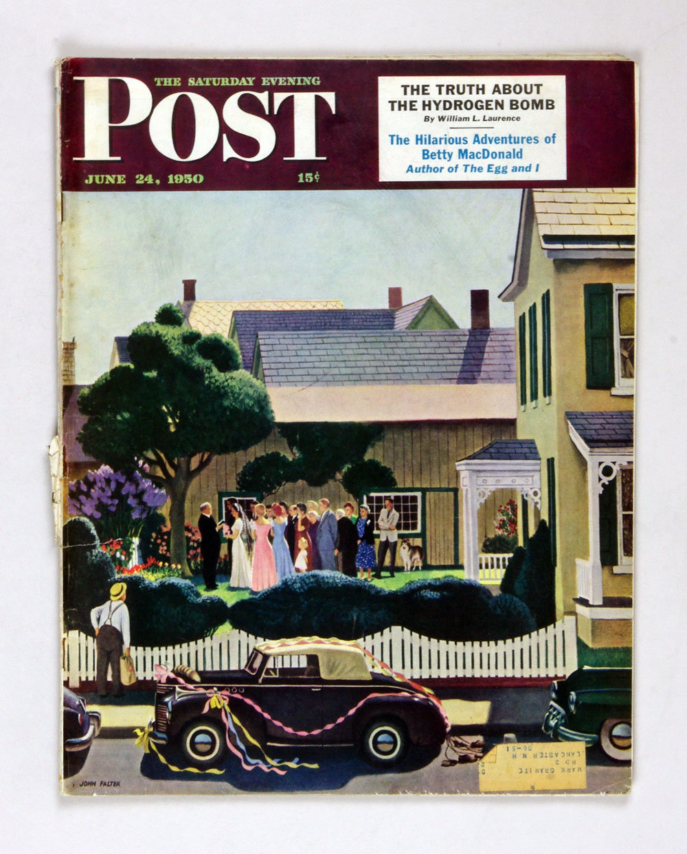 The Saturday Evening Post 1950 Jun 24 Outdoor Wedding