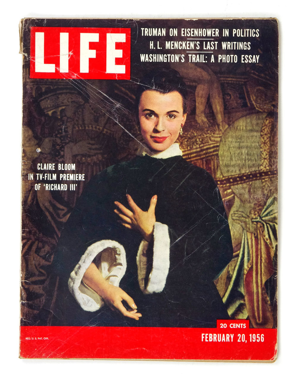 LIFE Magazine Back Issue 1956 February 20 Claire Bloom