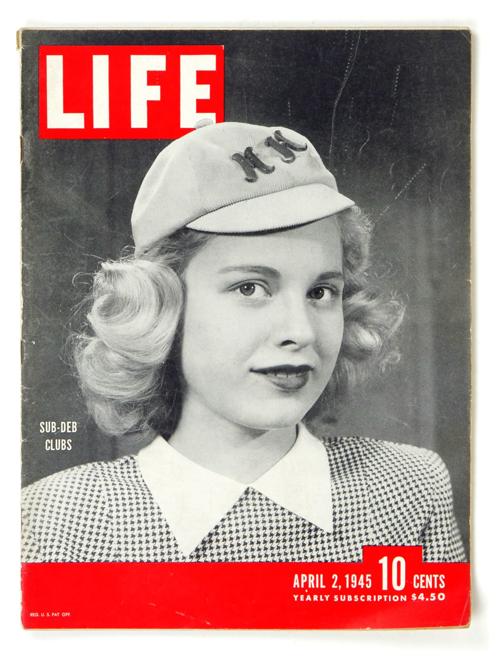 LIFE Magazine Back Issue 1945 April 2 Sub-Deb Clubs