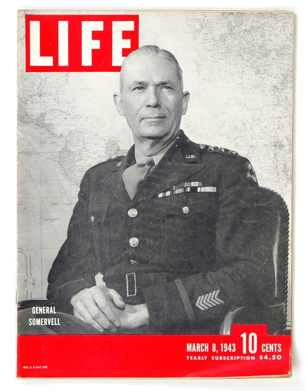 LIFE Magazine Back Issue 1943 March 8 General Somervell