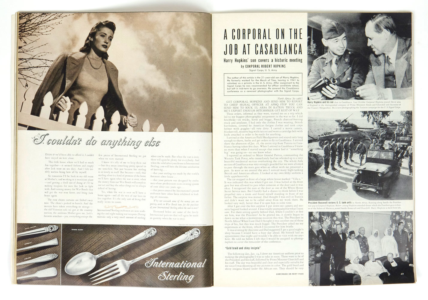 LIFE Magazine Back Issue 1943 March 8 General Somervell