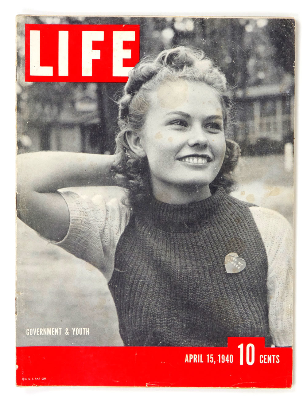 LIFE Magazine Back Issue 1940 April 15 Government & Youth