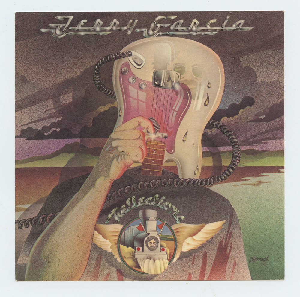Jerry Garcia Handbill 1976 Reflections Album Promotion