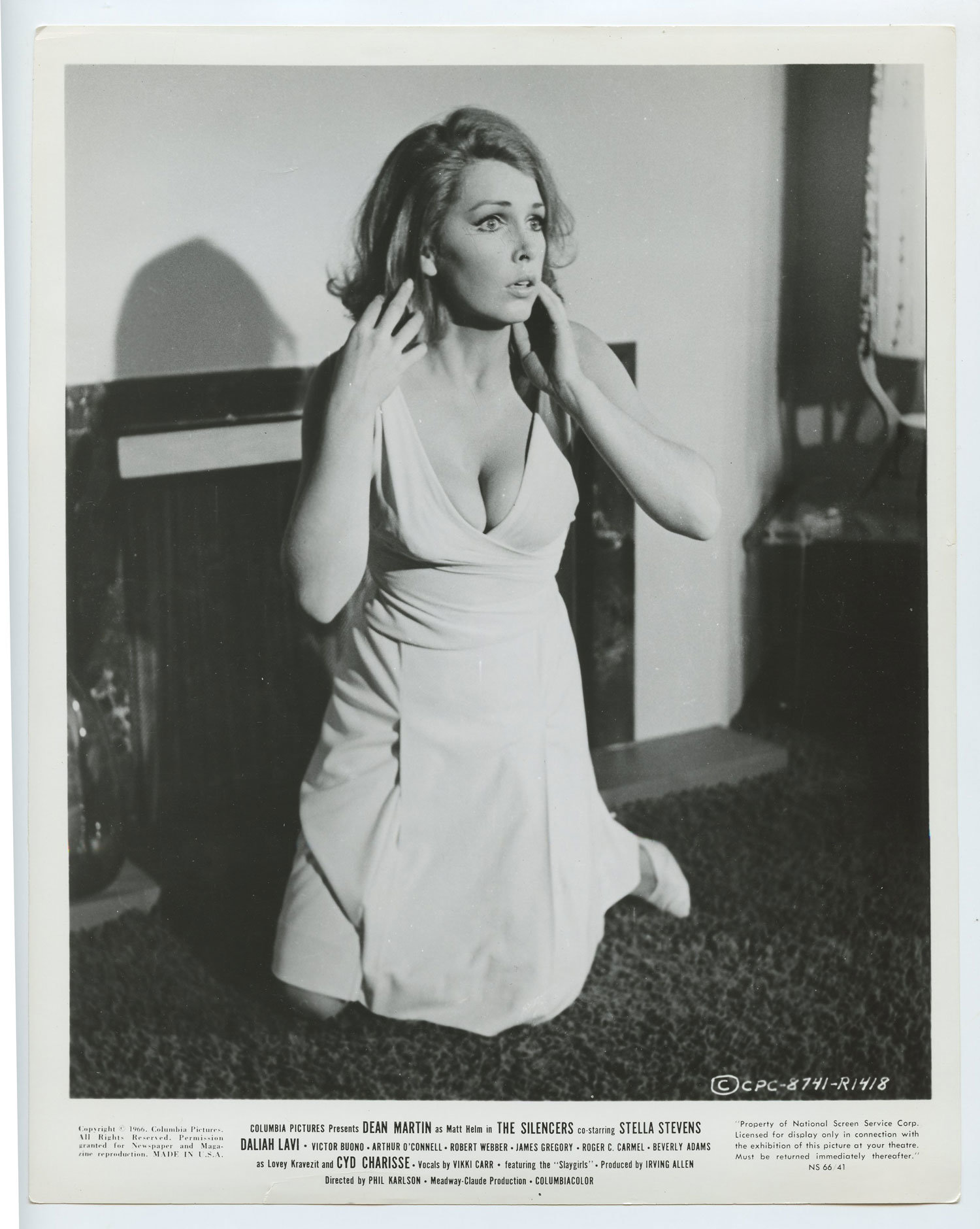 Stella Stevens Photo 1966 The Silencers Original Vintage