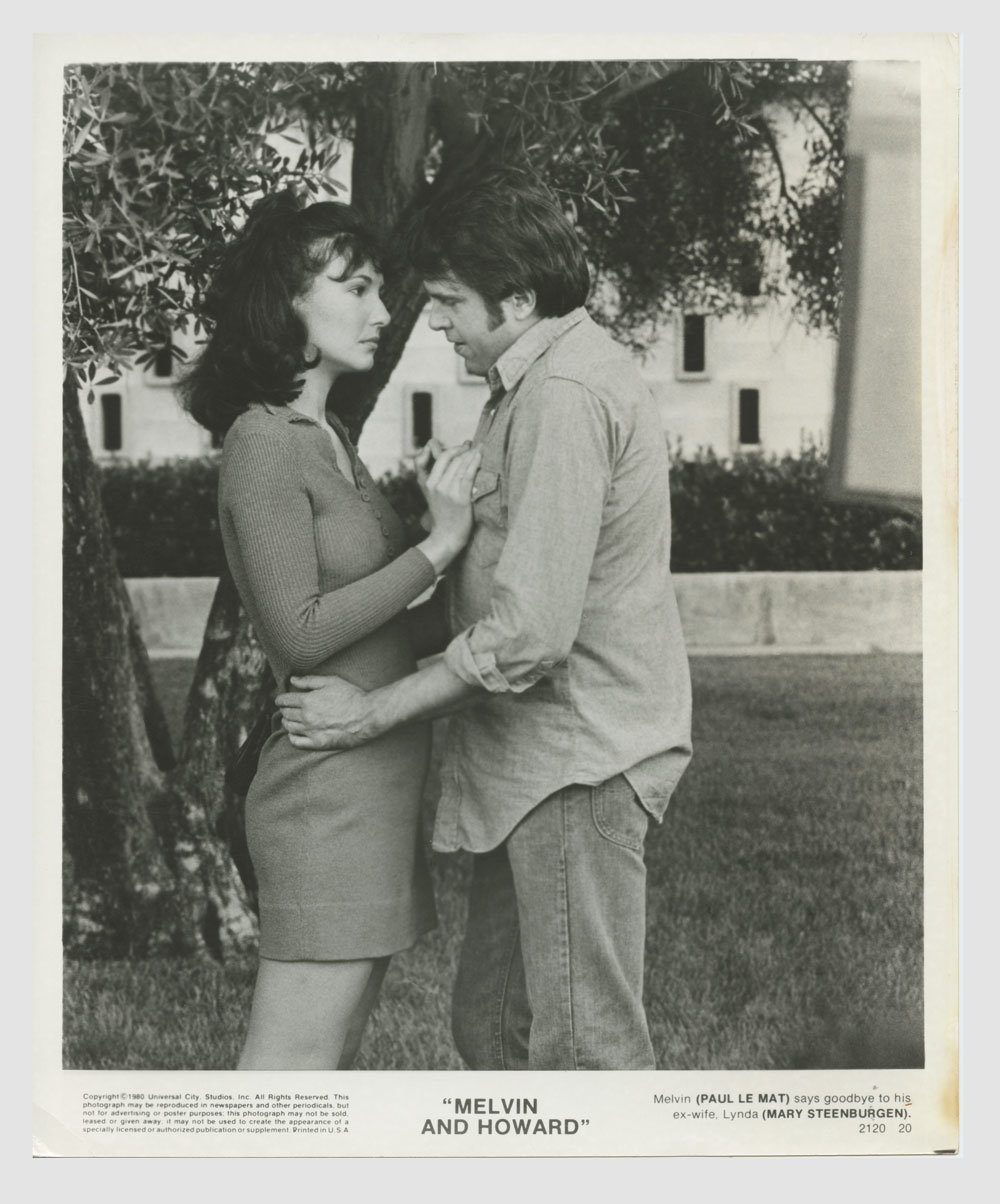 Mary Steenburgen Paul Le Mat Photo 1980 Melvin and Howard Original Vintage