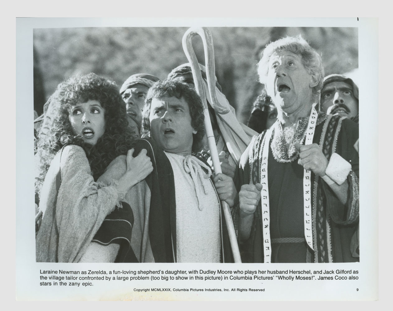 Dudley Moore Laraine Newman Photo 1980 Wholly Moses! Original Vintage