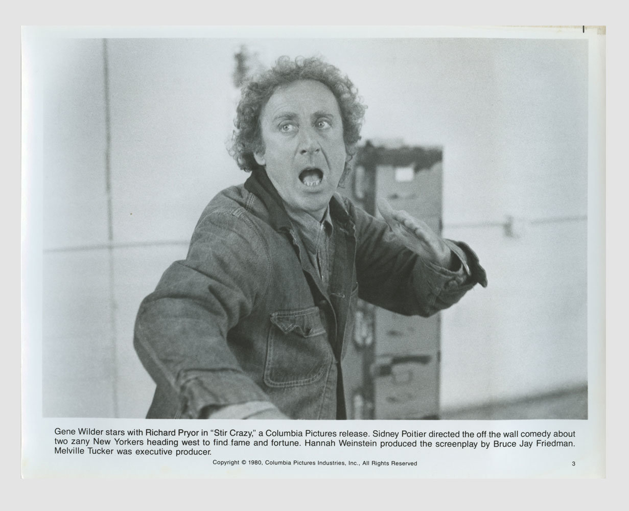 Gene Wilder Photo 1980 Stir Crazy Original Vintage