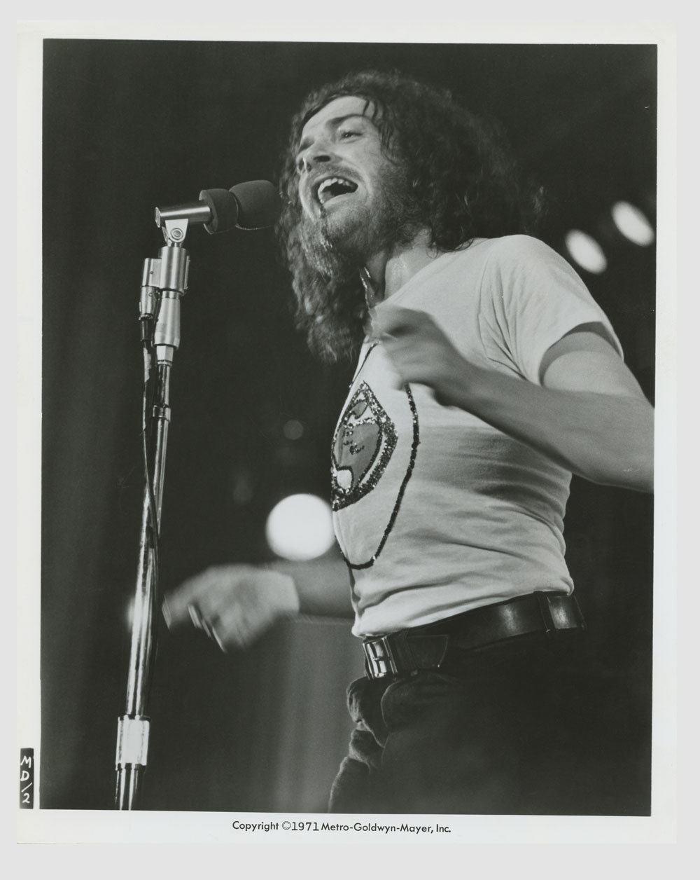 Joe Cocker Photo 1971 Mad Dogs and Englishmen Original Vintage