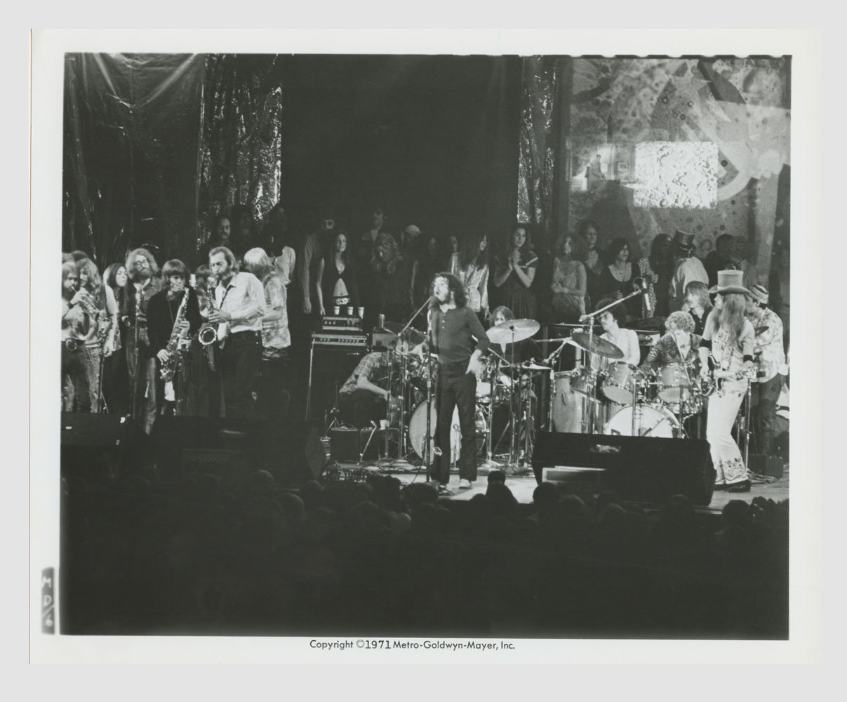 Joe Cocker Leon Russell Photo 1971 Mad Dogs and Englishmen Original Vintage