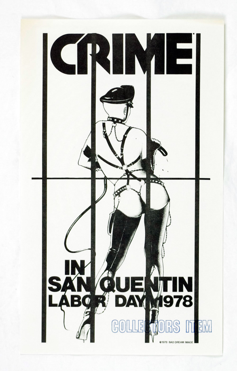 Crime Poster 1978 Sep 5 San Quentin AOR 5.123