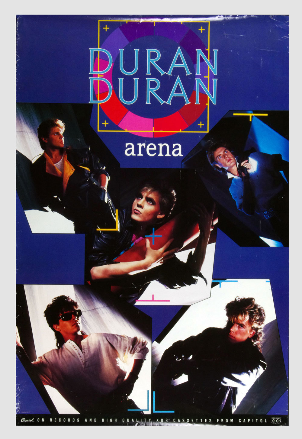 Duran Duran Poster Arena 1984 Album Promo 24 x 36