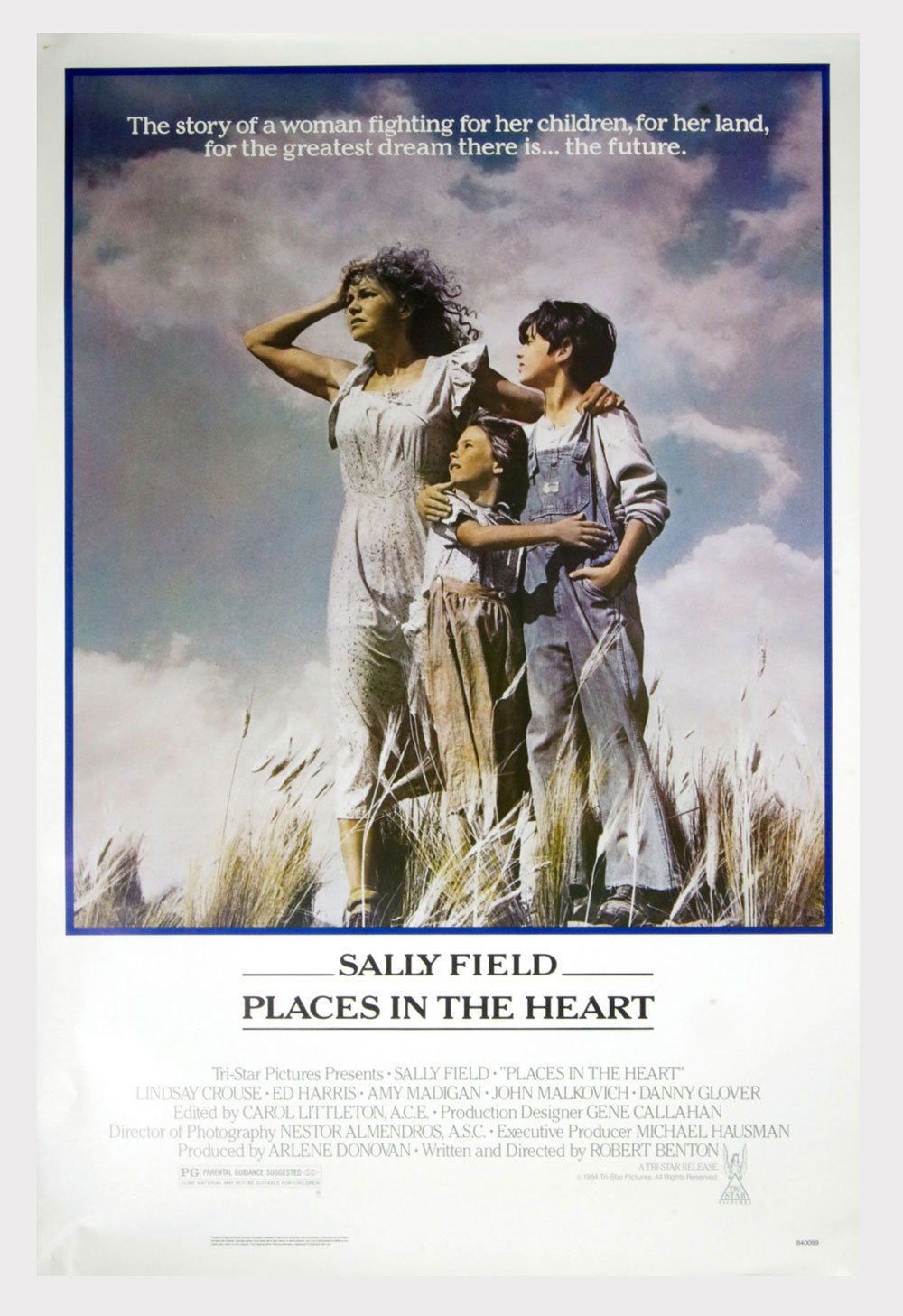Places In The Heart Poster Movie Original Vintage 1984 Sally Field