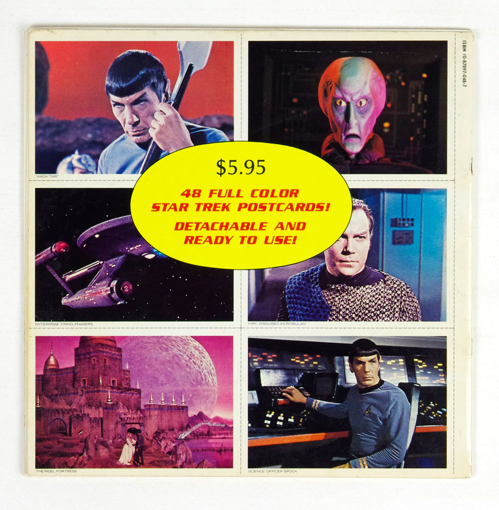 Star Trek Postcard Book 1977