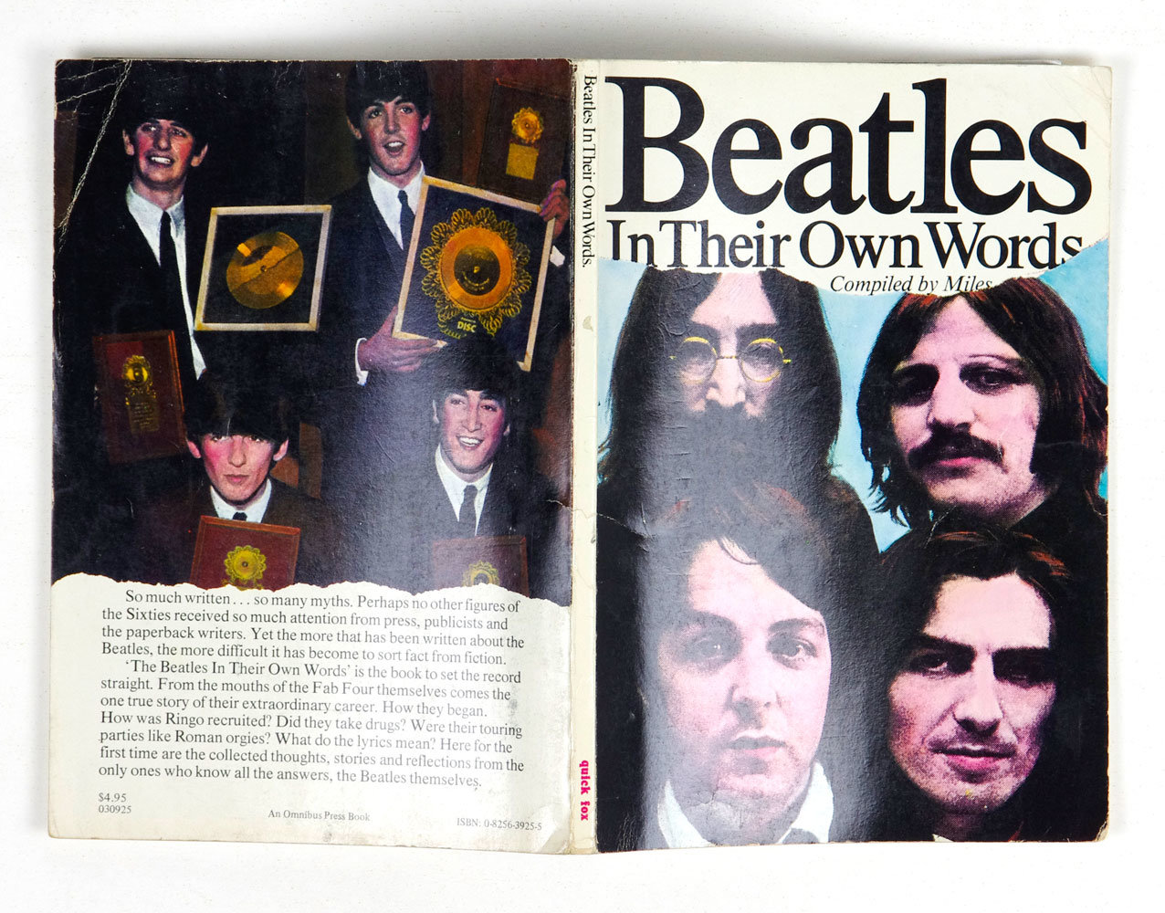 The Beatles In Their Own Words 1978 softcover