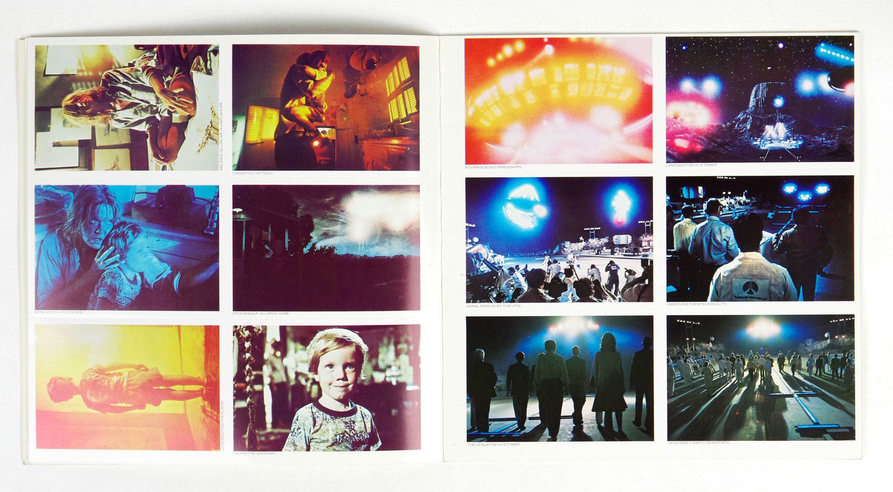 Close Encounters Of The Third Kind Postcard Book 1977