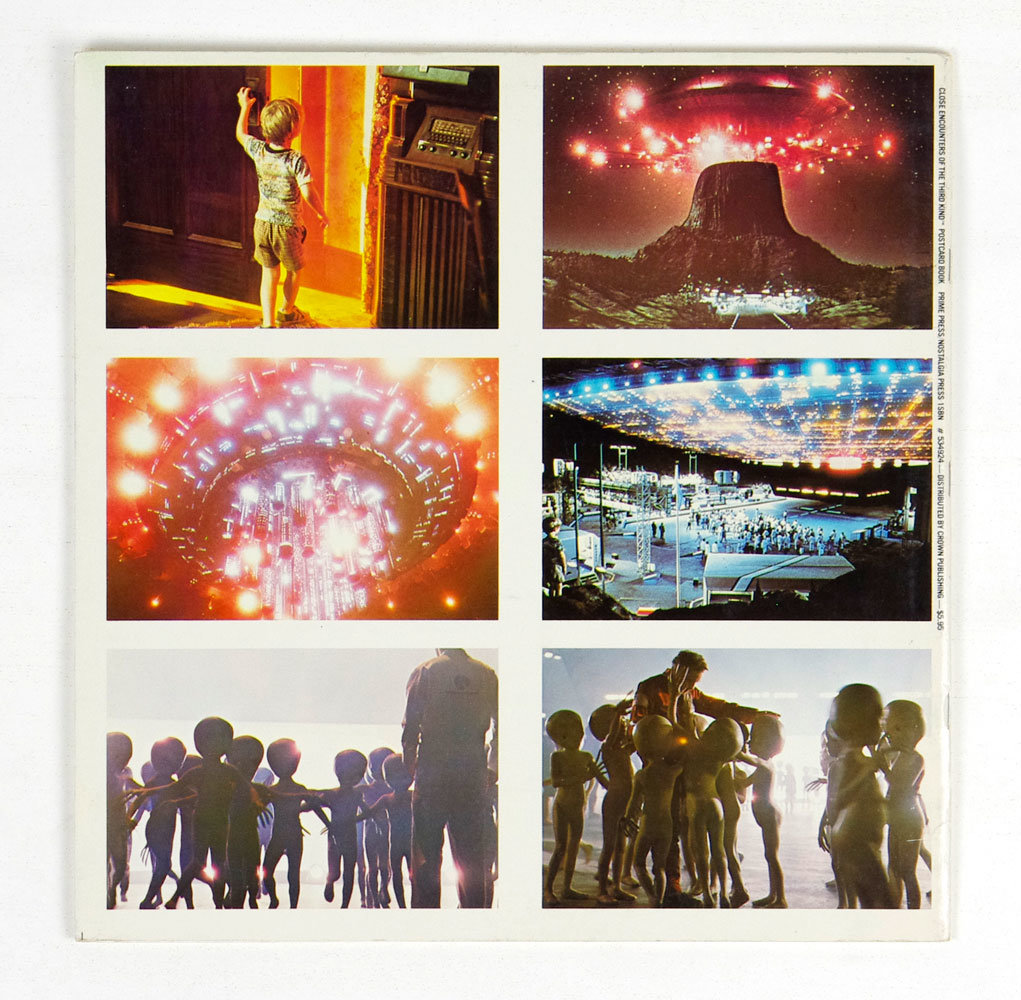 Close Encounters Of The Third Kind Postcard Book 1977