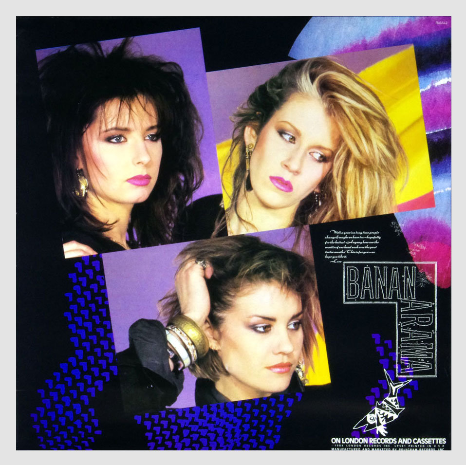 Bananarama Poster 1984 New Album Promo 22 x 22