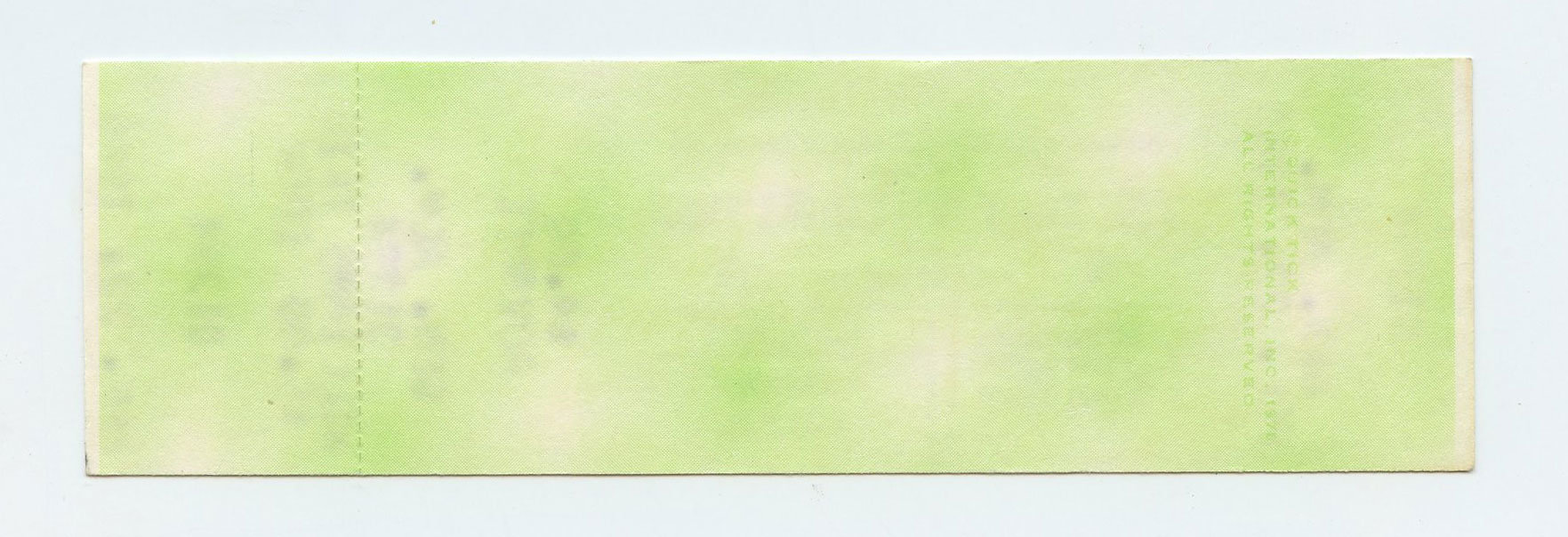 Tony Williams Ticket Vintage 1980 Feb 22 Austin TX 