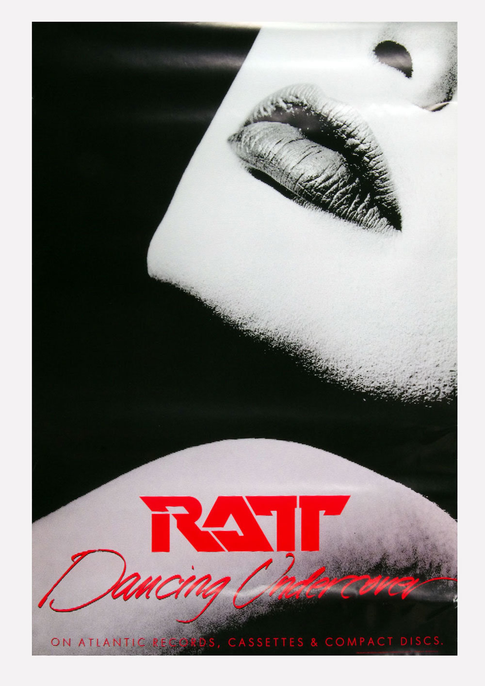 RATT Poster Dancing Undercover Album Promotion