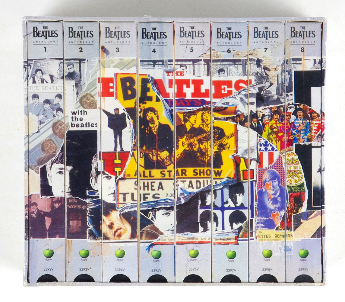 The Beatles Anthology VHS Box Set 1996 Factory Sealed NEW